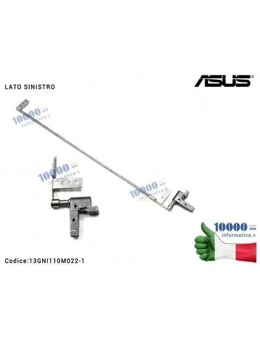 13GNI110M022-1 Cerniera Hinge [SX] ASUS F3 F3J F3JC F3F F3H PRO57S M51 M51A M51V [LATO SINISTRO] 13GNI110M022-1