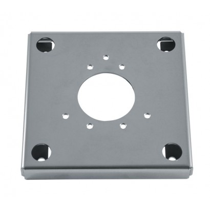 UEAW Pelco Counter plate, 200x200x25 mm, stainless steel