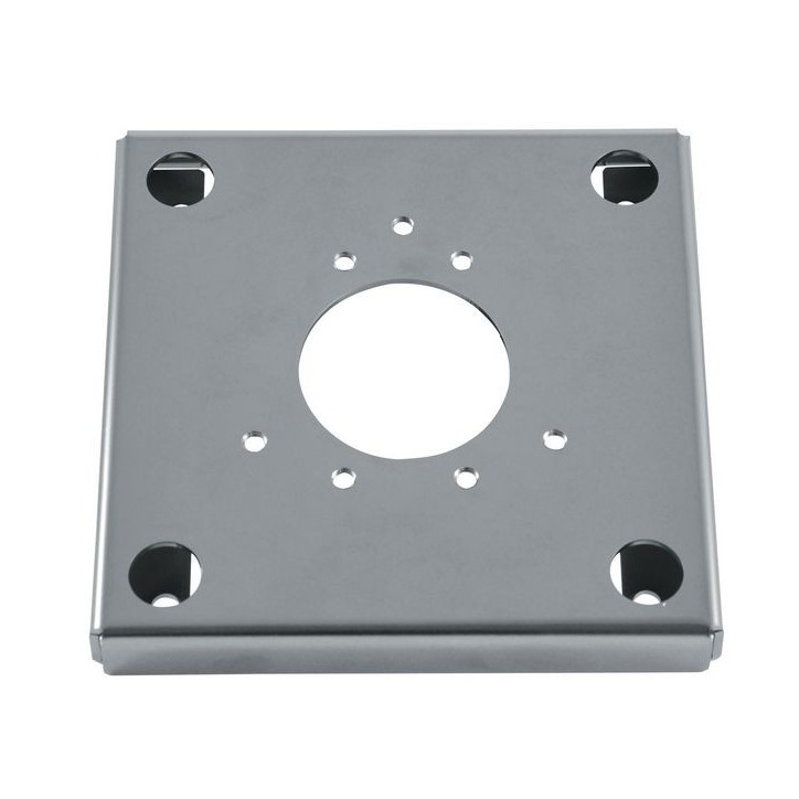 UEAW Pelco Counter plate, 200x200x25 mm, stainless steel