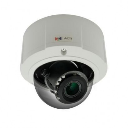 E817 E817 ACTi 3MP, Outdoor, Zoom, Dome, D/N, Adaptive IR, WDR, 4.3x Zoom lens, f3.1-13.3mm/F1.4-4.0 (HOV:64.4°-26.4°), P-Iri...