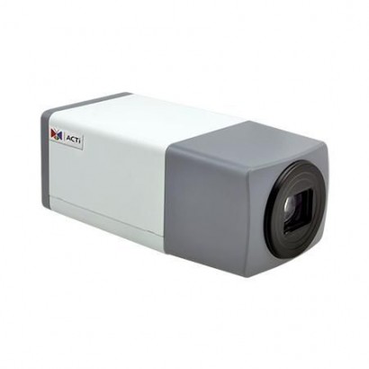 E219 ACTi 1/2.8" CMOS, 1920x1080px, 2.38 MP, PoE, 7.4W, 67x145x65mm, 365g, Black/Grey/White