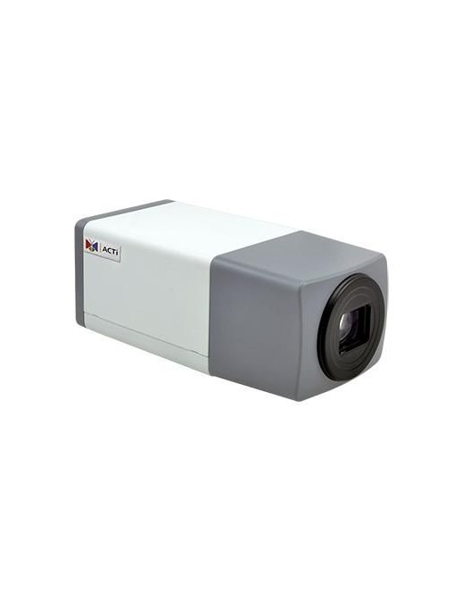 E219 ACTi 1/2.8" CMOS, 1920x1080px, 2.38 MP, PoE, 7.4W, 67x145x65mm, 365g, Black/Grey/White