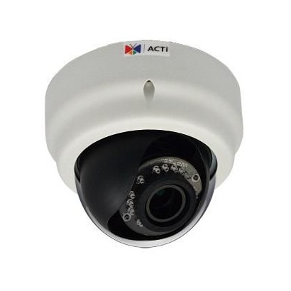 E63A E63A ACTi 5MP, 1/3.2" CMOS, 1920x1080@30fps, Vari-focal Lens 2.8-12mm, F1.4, H.264/MJPEG, IR LED 30m, IK09