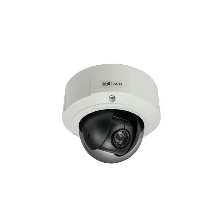 B96A ACTi 1/3.2" CMOS, 2592x1944px, 5MP, PoE, 11.6W, 153x116mm, 1.3kg, Black/White