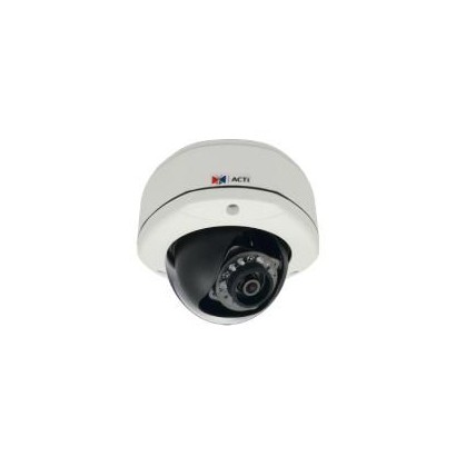 E73A ACTi 5MP Outdoor Dome with D/N, IR, Basic WDR, Fixed lens, f2.93mm/F2.0, H.264, 1080p