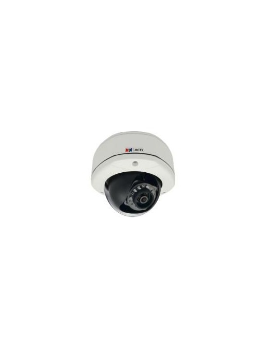 E73A ACTi 5MP Outdoor Dome with D/N, IR, Basic WDR, Fixed lens, f2.93mm/F2.0, H.264, 1080p