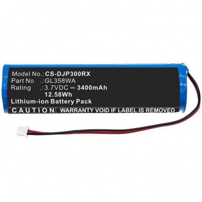 MBXDR-BA002 MBXDR-BA002 CoreParts Battery for Drones 12.58Wh Li-ion 3.7V 3400mAh Blue for DJI Drones Phantom 3 Standard Remot...