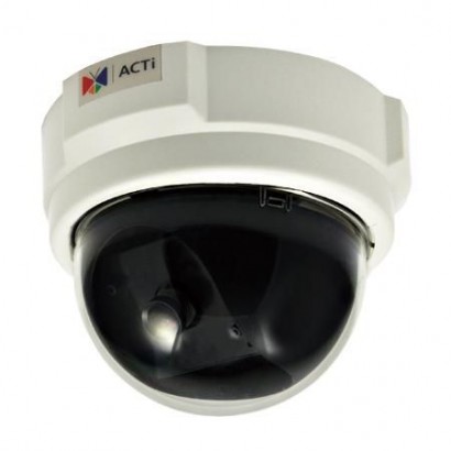 E51 ACTi 1MP Indoor Dome with Basic WDR, Fixed Lens