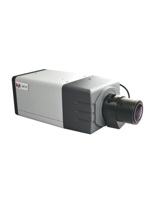 E23 ACTi 2MP Box with D/N, Basic WDR, SLLS, Vari-focal lens