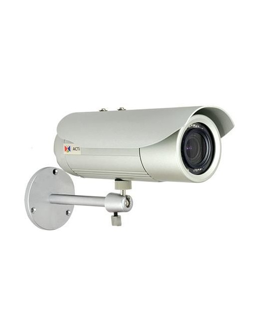 E43B ACTi 5 MPix, 1/3.2" CMOS, 2592 x 1944, WDR, 2.8 - 12 mm, 30 m IR, 52 dB (SNR), PoE, IP68 / IK10, 955 g