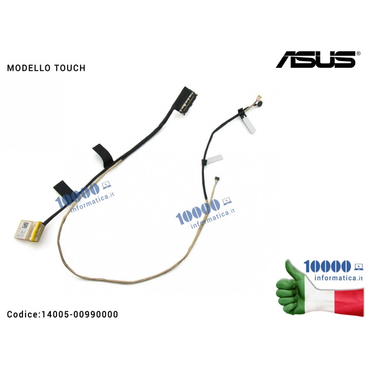 Cavo Flat LCD ASUS [TOUCH] VivoBook S451 S451L S451LA S451LB S451LN [VERSIONE TOUCH]