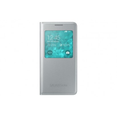 EF-CG850BSEGWW Samsung Gal ALPHA SView Cover Pun Silv