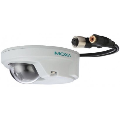 46235 46235 Moxa IP KAMERA, HD H.264/MJPEG, IP6 VPORT P06-1MP-M12-CAM42-T