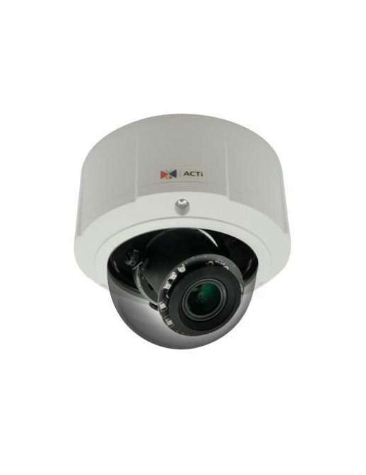 E816 E816 ACTi 10MP, Outdoor, Zoom, Dome, D/N, Adaptive IR, WDR, 4.3x Zoom lens, f3.1-13.3mm/F1.4-4.0 (HOV:90.6°-34.3°), P-Ir...