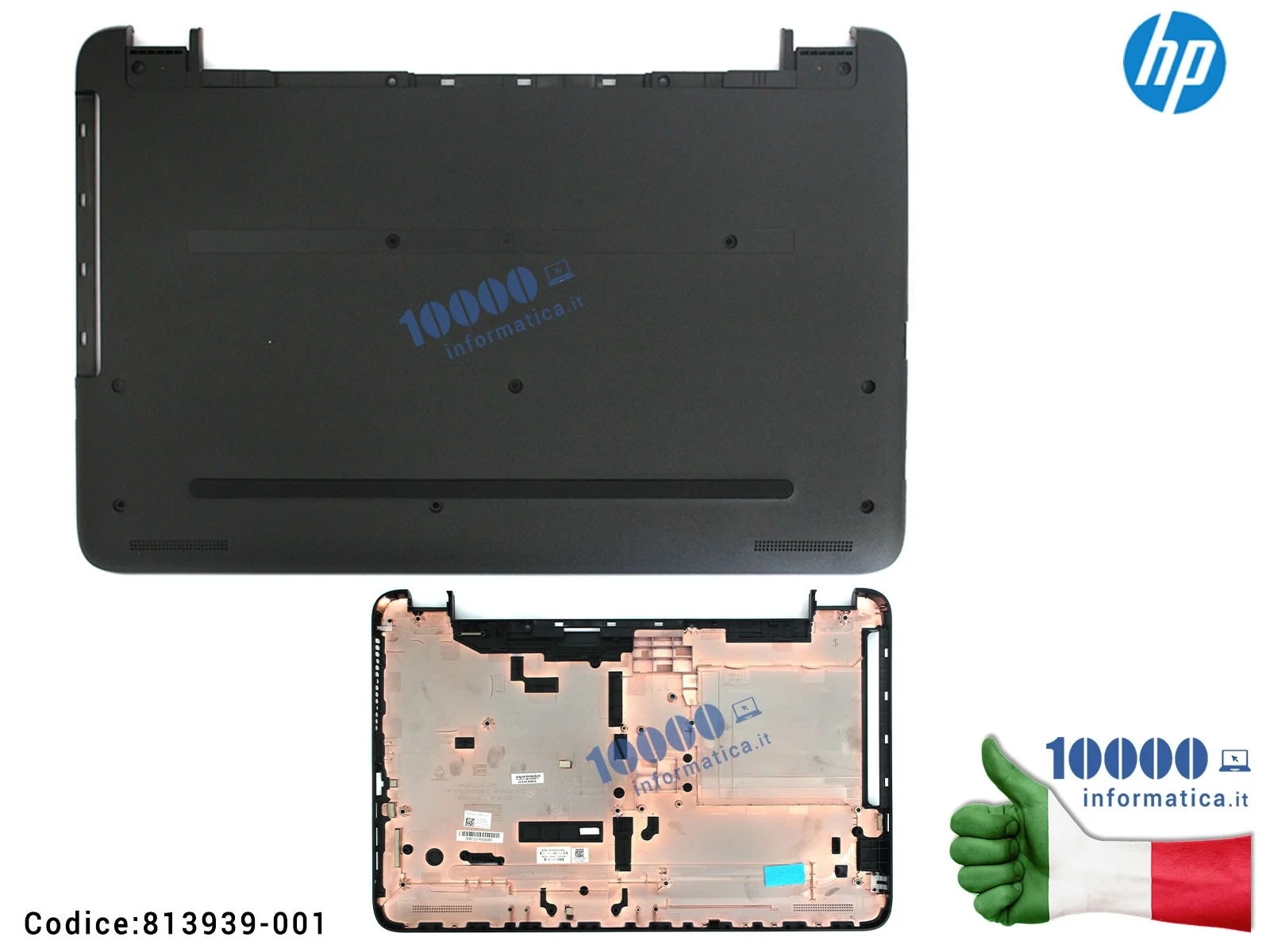813939-001 Bottom Case Scocca Inferiore HP Pavilion 15-AC 15-AF 15-BA 250 G4 255 G4 256 G4 AP1EM000600 816773-001 813939-001 Bottom Case Scocca Inferiore HP Pavilion 15-AC 15-AF 15-BA 250 G4 255 G4 256 G4 AP1EM000600 816773-001