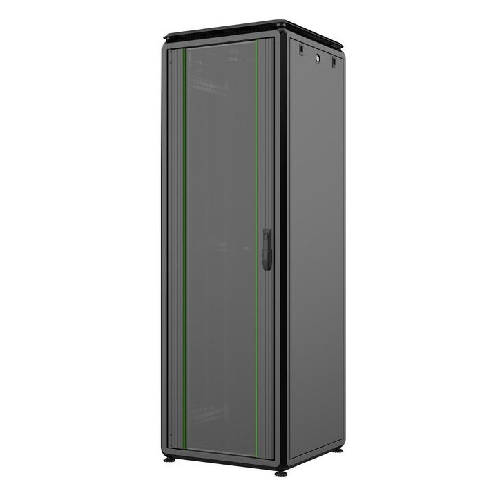 RDL36U66BL Lanview by Logon 19'' 36U Rack Cabinet 600 x 600mm Data Line RDL36U66BL