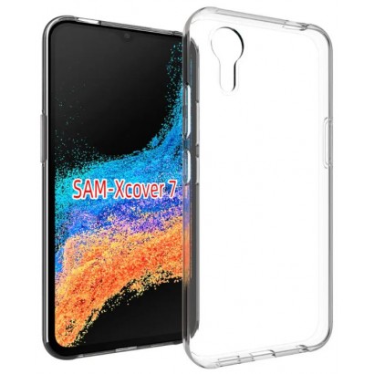ES673119-BULK eSTUFF Samsung Galaxy Xcover 7 LONDON TPU Cover - Transparent Samsung Galaxy (Mobilephone) Xcover 7