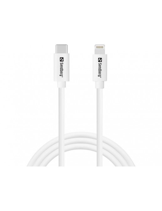 136-58 136-58 Sandberg USB-C PD to Lightning MFI, 1M
