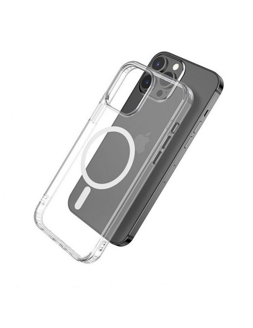 ES67140004 ES67140004 eSTUFF iPhone 13 Pro Max BERLIN Magnetic Hybrid Cover - Transparent Apple iPhone 13 Pro Max