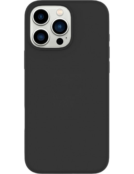 ES67120053 ES67120053 eSTUFF iPhone 16 Pro Max INFINITE RIGA Silicone Cover - Black - 76% recycled material Apple iPhone 16 P...