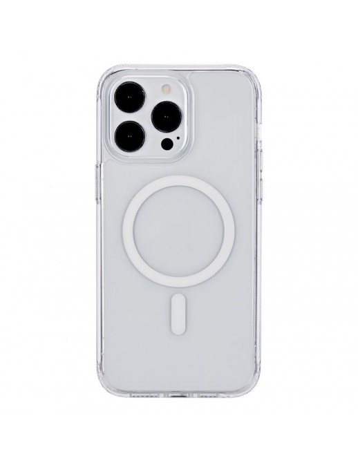 ES67140028 ES67140028 eSTUFF iPhone 15 Pro Max BERLIN Magnetic Hybrid Cover - Transparent Apple iPhone 15 Pro Max