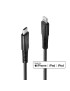 31286 31286 Lindy 1m Reinforced USB Type C to Lightning Cable