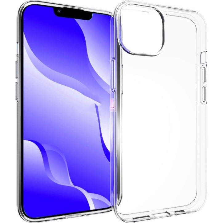 ES67100021-BULK eSTUFF iPhone 14 INFINITE VIENNA TPU Cover - Transparent - 100% recycled plastic ES67100005-BULK Apple iPhone 14