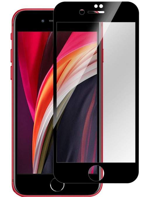 ES501053 ES501053 eSTUFF iPhone SE 2022/2020 Full Cover Screen Protector. Titan Shield® Apple iPhone SE (2022), SE (2020), 8,...