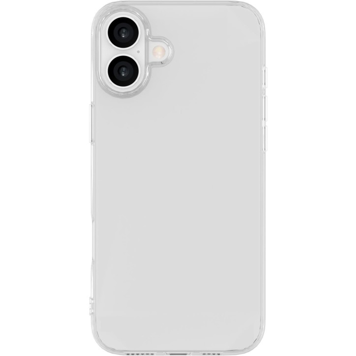 ES67100050 eSTUFF iPhone 16 INFINITE VIENNA TPU Cover - Transparent - 100% recycled plastic Apple iPhone 16