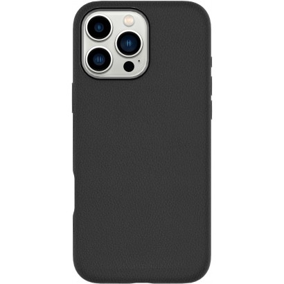 ES67160021 ES67160021 eSTUFF iPhone 16 Pro INFINITE VENICE Magnetic Leather Cover - Black - 86% recycled material Apple iPhon...