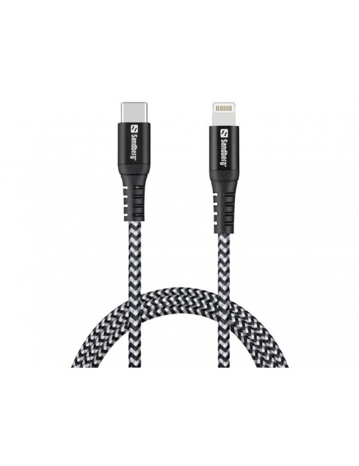 441-55 441-55 Sandberg Survivor USB-C PD to Lightning 1M NONE - Only use for non-battery items