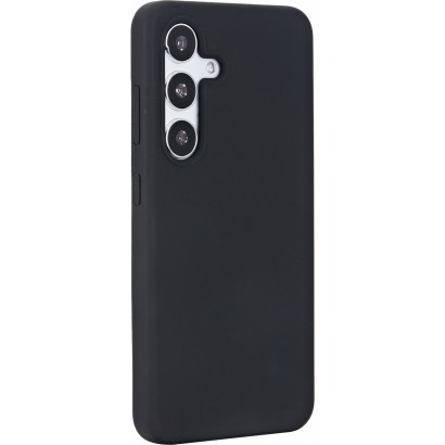 ES67402001-BULK ES67402001-BULK eSTUFF Samsung S24+ INFINITE RIGA Silicone Cover - Black - 76% recycled material Samsung Gala...
