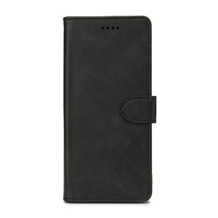 ES67340009-BULK eSTUFF Samsung Galaxy A15 4G/5G WALES PU Wallet Cover - Black Samsung Galaxy (Mobilephone) A15 5G (2023), A15 4G
