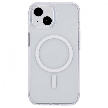 ES67140026 ES67140026 eSTUFF iPhone 15 Plus BERLIN Magnetic Hybrid Cover - Transparent Apple iPhone 15 Plus