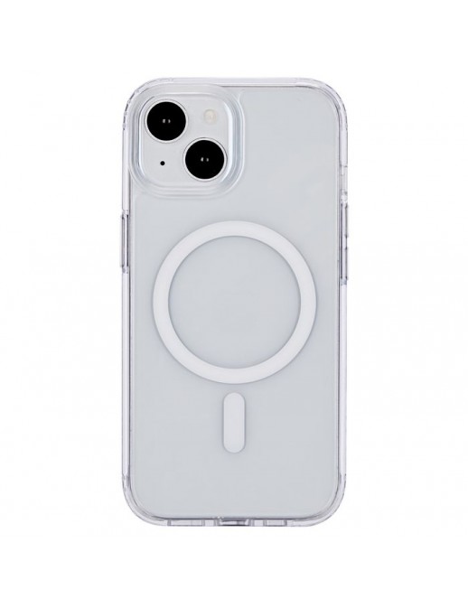 ES67140026 ES67140026 eSTUFF iPhone 15 Plus BERLIN Magnetic Hybrid Cover - Transparent Apple iPhone 15 Plus