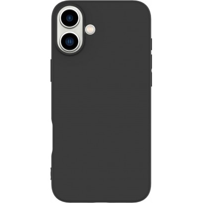 ES67101051 eSTUFF iPhone 16 Plus INFINITE VIENNA TPU Cover - Black - 100% recycled plastic Apple iPhone 16 Plus