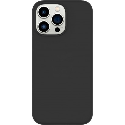 ES67120052-BULK ES67120052-BULK eSTUFF iPhone 16 Pro INFINITE RIGA Silicone Cover - Black - 76% recycled material Apple iPhon...