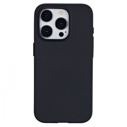 ES67101027 ES67101027 eSTUFF iPhone 15 Pro INFINITE VIENNA TPU Cover - Black - 100% recycled plastic Apple iPhone 15 Pro