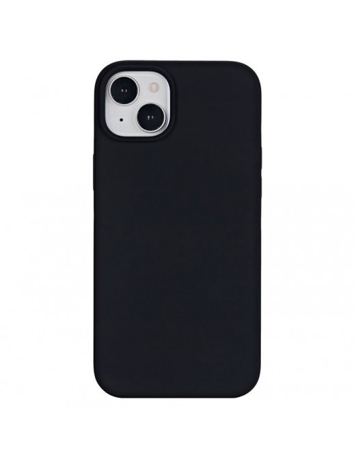 ES67120026-BULK ES67120026-BULK eSTUFF iPhone 15 Plus INFINITE RIGA Silicone Cover - Black - 76% recycled material Apple iPho...