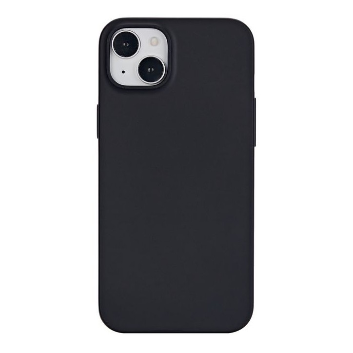 ES67101026-BULK eSTUFF iPhone 15 Plus INFINITE VIENNA TPU Cover - Black - 100% recycled plastic Apple iPhone 15 Plus