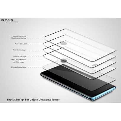 KAP30273 KAP30273 Kapsolo Samsung Galaxy Note20 Ultra 5G Clear Screen Protector 824112
