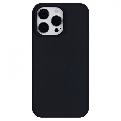 ES67150028-BULK ES67150028-BULK eSTUFF iPhone 15 Pro Max INFINITE ROME Magnetic Silicone Cover - Black - 76% recycled materia...