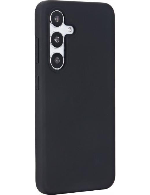ES67402000-BULK ES67402000-BULK eSTUFF Samsung S24 INFINITE RIGA Silicone Cover - Black - 76% recycled material Samsung Galax...