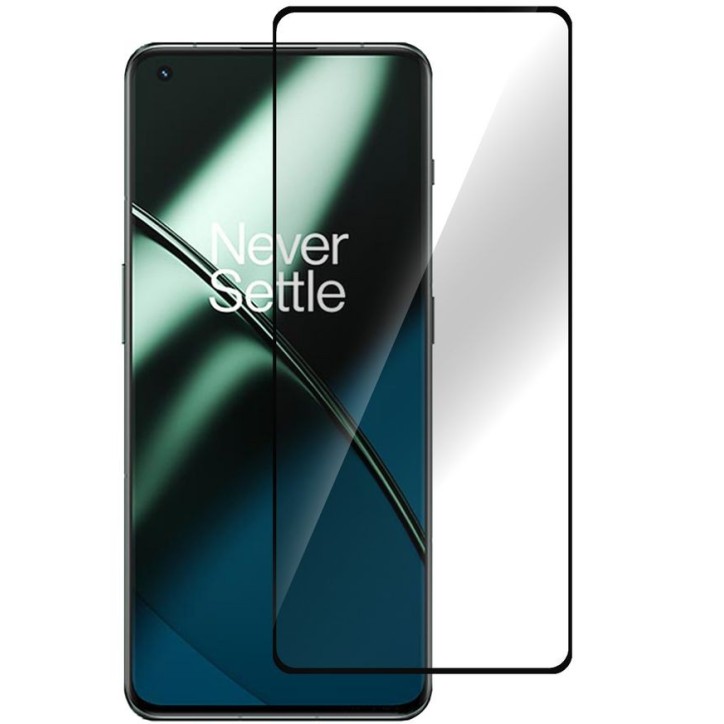ES515032 eSTUFF OnePlus 11 5G Curved Edge Screen Protector. Titan Shield® OnePlus Smartphone 11 5G