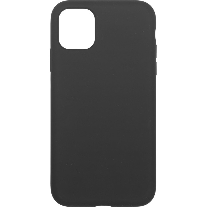 ES67120029 eSTUFF iPhone 11 INFINITE RIGA Silicone Cover - Black - 76% recycled material ES671156 Apple iPhone 11