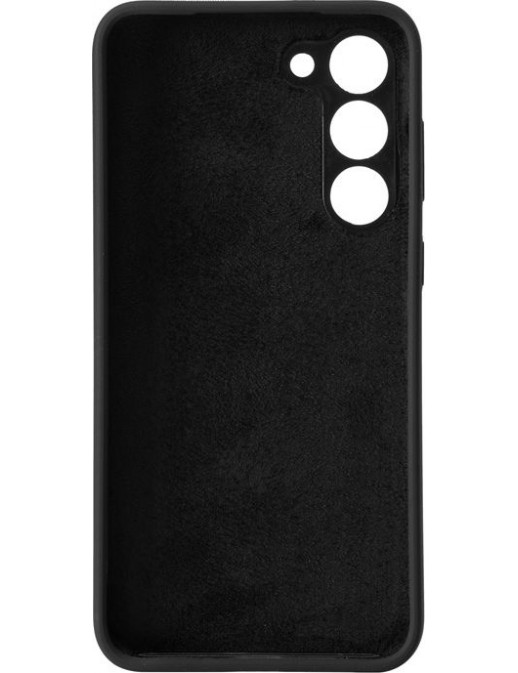ES673201-BULK ES673201-BULK eSTUFF Samsung Galaxy S23+ MADRID Silicone Cover - Black Samsung Galaxy (Mobilephone) S23+