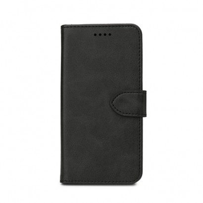 ES67340008-BULK ES67340008-BULK eSTUFF Samsung Galaxy A54 WALES PU Wallet Cover - Black Samsung Galaxy (Mobilephone) A54 (2023)