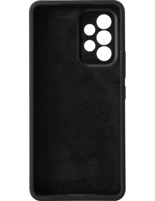 ES673195-BULK ES673195-BULK eSTUFF Samsung Galaxy A53 5G MADRID Silicone Cover - Black Samsung Galaxy (Mobilephone) A53 5G (2...