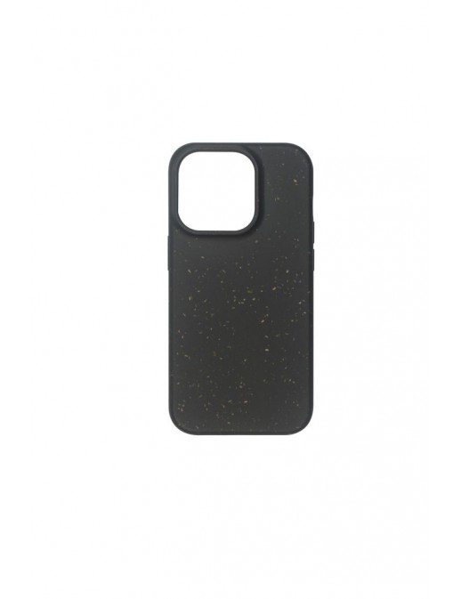 ES67160006 ES67160006 eSTUFF iPhone 14 Pro COPENHAGEN Biodegradable Cover - Black Apple iPhone 14 Pro