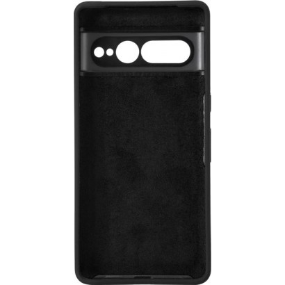 ES678151-BULK ES678151-BULK eSTUFF Google Pixel 7 Pro MADRID Silicone Cover - Black Google Mobile Pixel 7 Pro